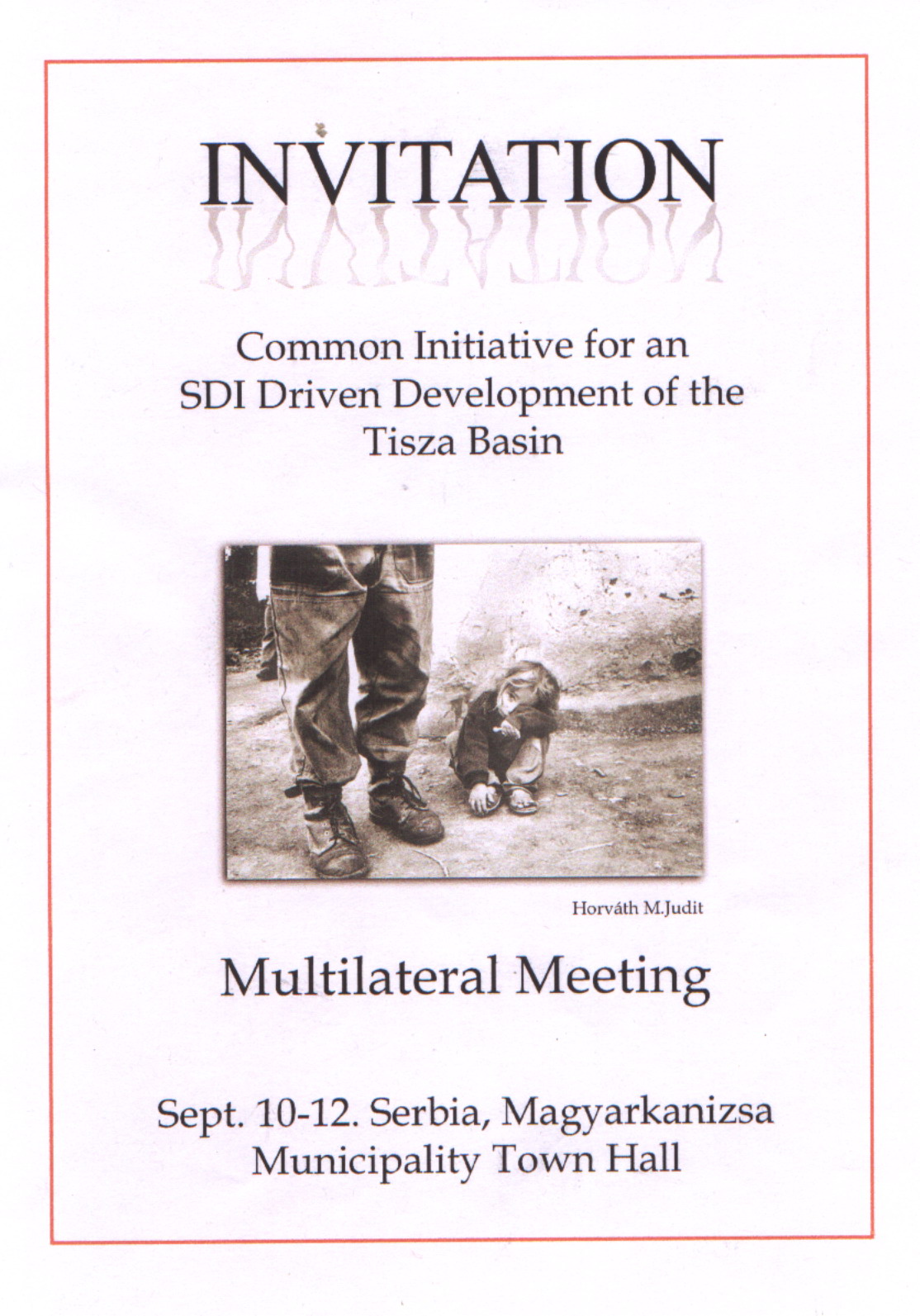 sample invitation card for event